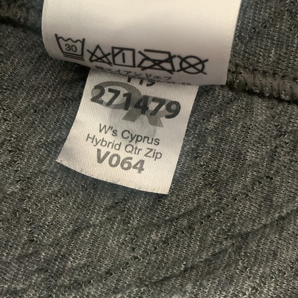 Outdoor Research Cyprus Hybrid Quarter Zip Sweater Jacket Pullover Size Medium - Picture 8 of 12